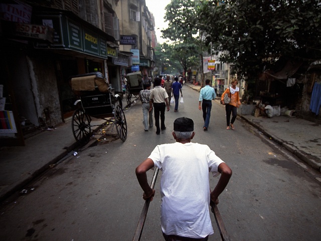 Rickshaw Kolkata, India