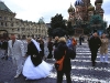 Wedding Party St. Basil\'s Cathedral Moscow